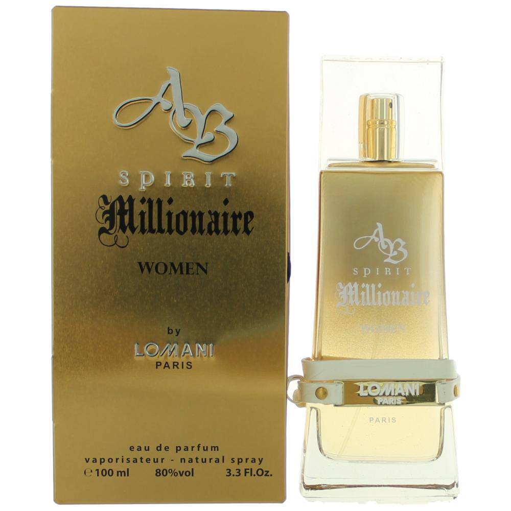 AB Spirit Millionaire by Lomani, 3.3 oz EDP Spray for Women - OleBella