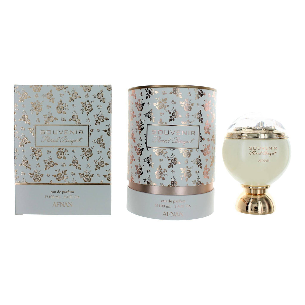 Souvenir Floral Bouquet by Afnan, 3.4 oz EDP Spray for Women - OleBella