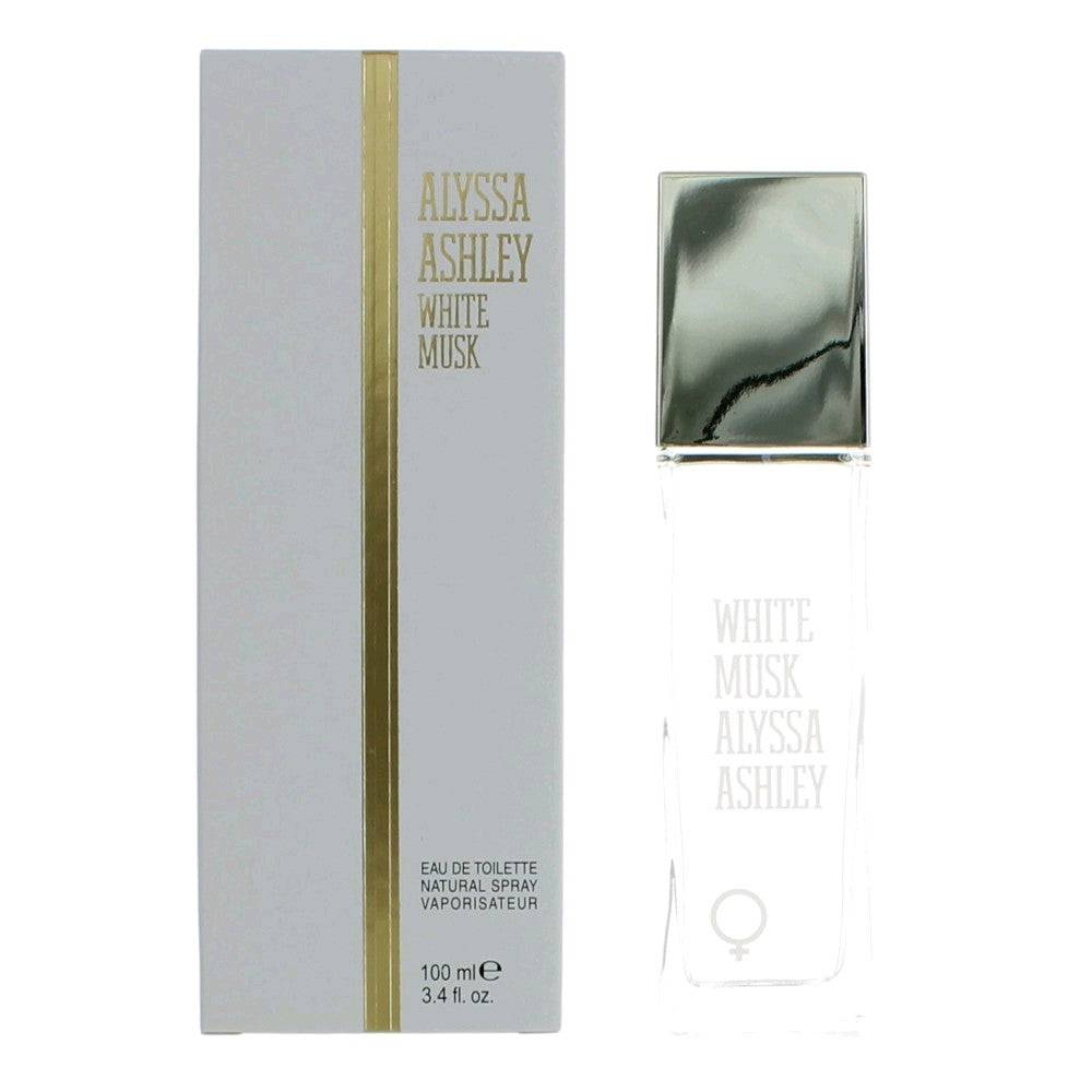 White Musk by Alyssa Ashley, 3.4 oz EDT Spray for Women - OleBella