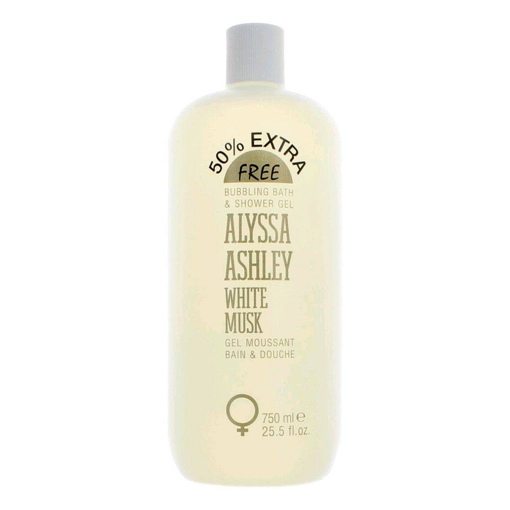 White Musk by Alyssa Ashley, 25.5 oz Bubbling Bath & Shower Gel - OleBella