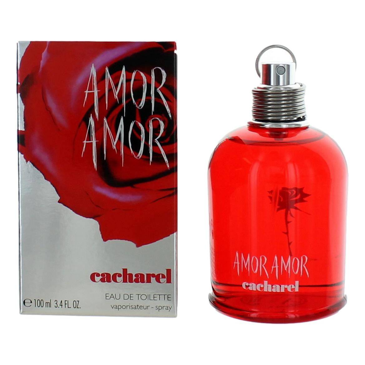 Amor Amor by Cacharel, 3.4 oz EDT Spray for Women - OleBella
