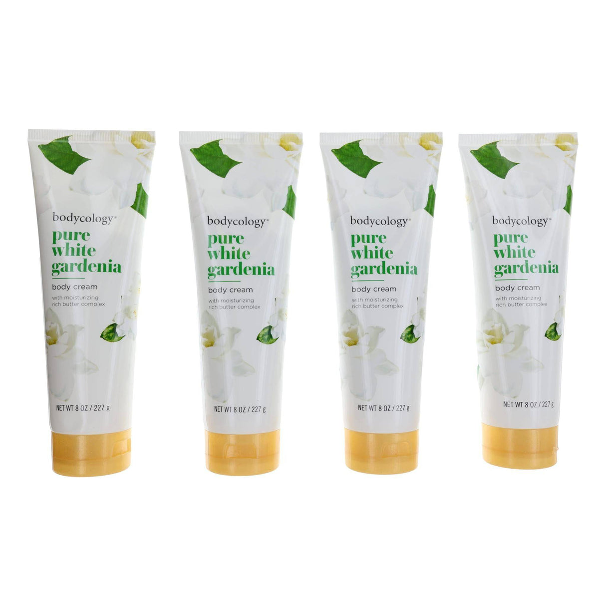Pure White Gardenia by Bodycology, 4 Pack 8oz Moisturizing Body Cream women - OleBella