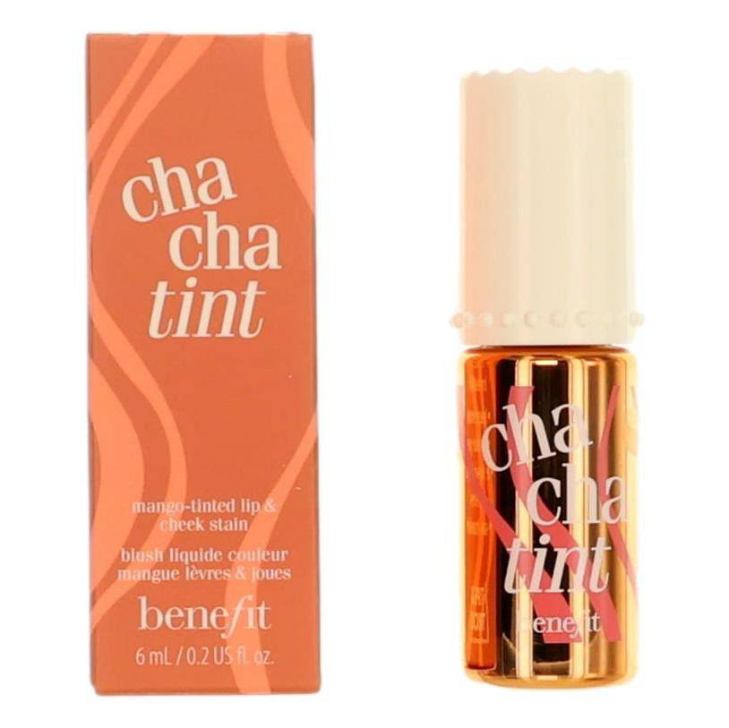 Cha Cha Tint by Benefit, .2 oz Mango-Tinted Lip & Cheek Stain - OleBella