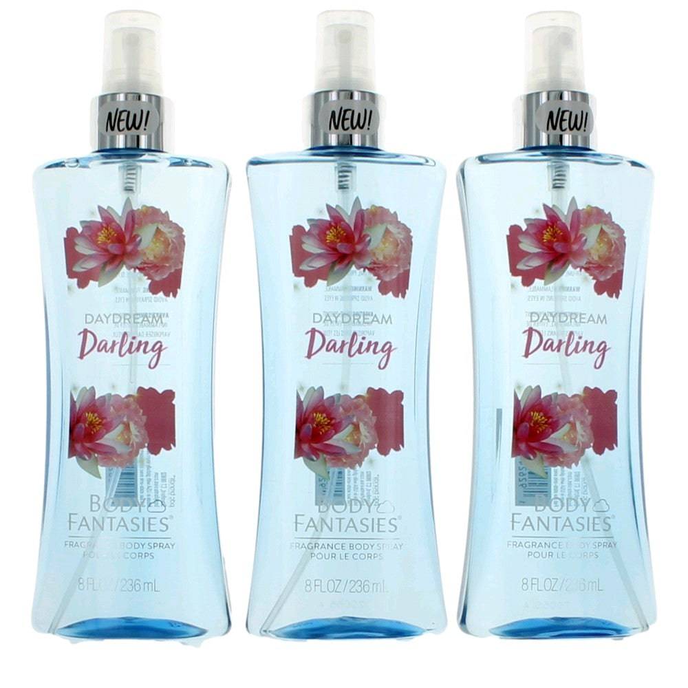 Daydream Darling by Body Fantasies, 3 Pack 8oz Fragrance Body Spray women - OleBella