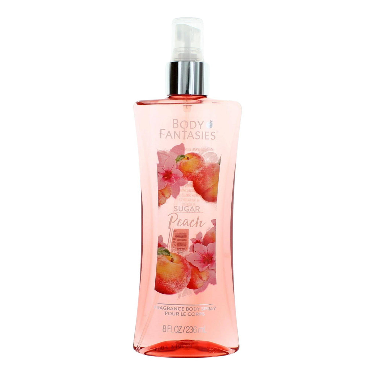 Sugar Peach by Body Fantasies, 8 oz Fragrance Body Spray for Women - OleBella