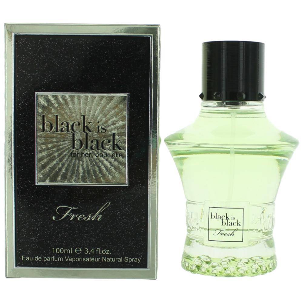Black is Black Fresh by NuParfums, 3.4 oz EDP Spray for Women - OleBella