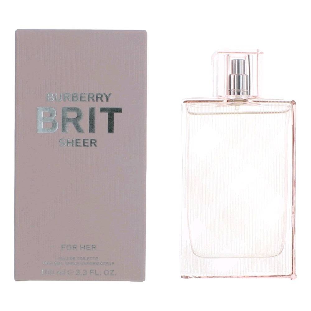 Brit Sheer by Burberry, 3.3 oz EDT Spray for Women - OleBella