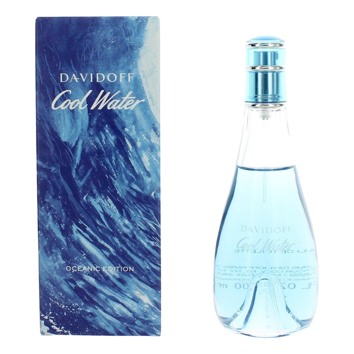 Cool Water Oceanic Edition by Davidoff, 3.3 oz EDT Spray for Women - OleBella