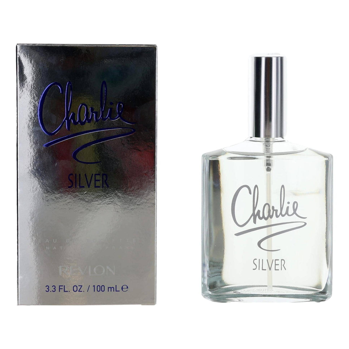 Charlie Silver by Revlon, 3.4 oz EDT Spray for Women - OleBella