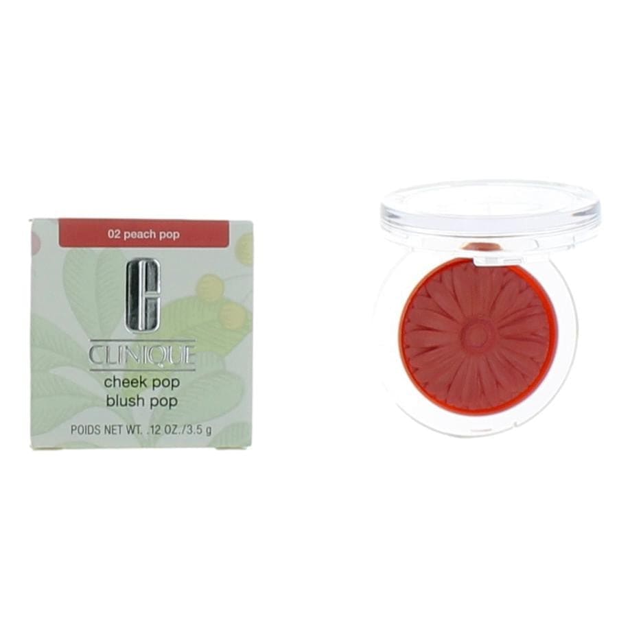 Clinique Cheek Pop by Clinique, .12 oz Blush Pop- 02 Peach Pop - OleBella
