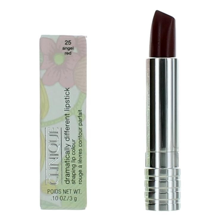 Clinique Dramatically Different Lipstick by Clinique, .1oz Shaping Lip Colour- 25 Angel Red - OleBella