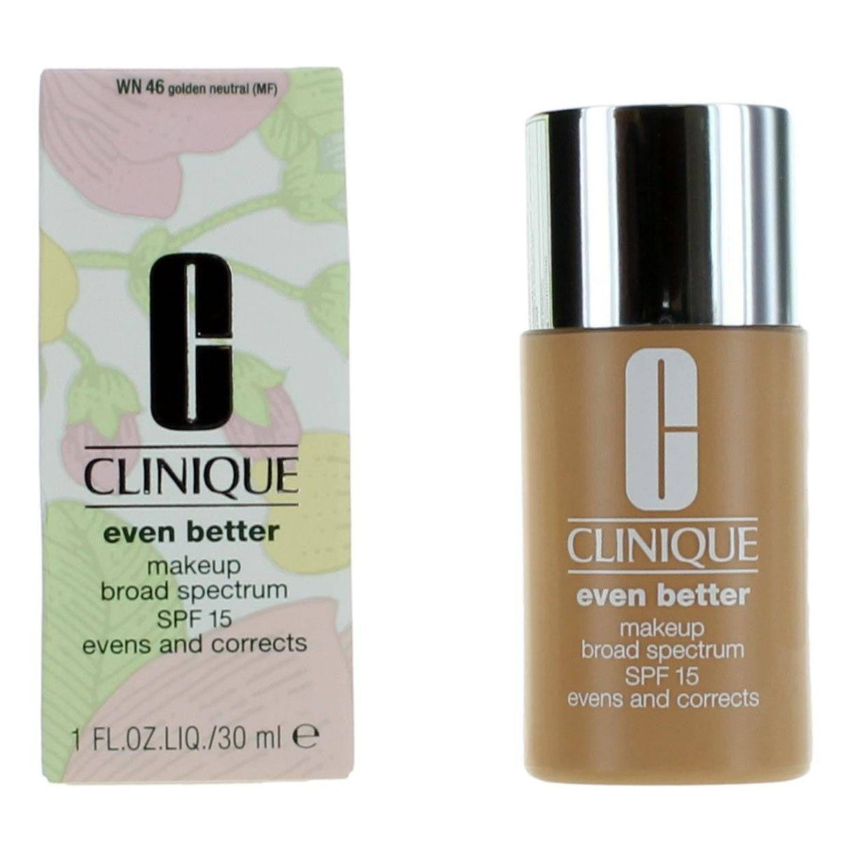 Clinique by Clinique, 1 oz Even Better Makeup SPF- WN 46 Golden Neutral - OleBella