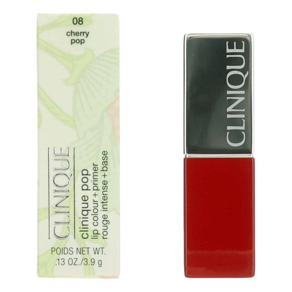 Clinique Pop by Clinique, .13 oz Lip Colour + Primer- 08 Cherry Pop - OleBella