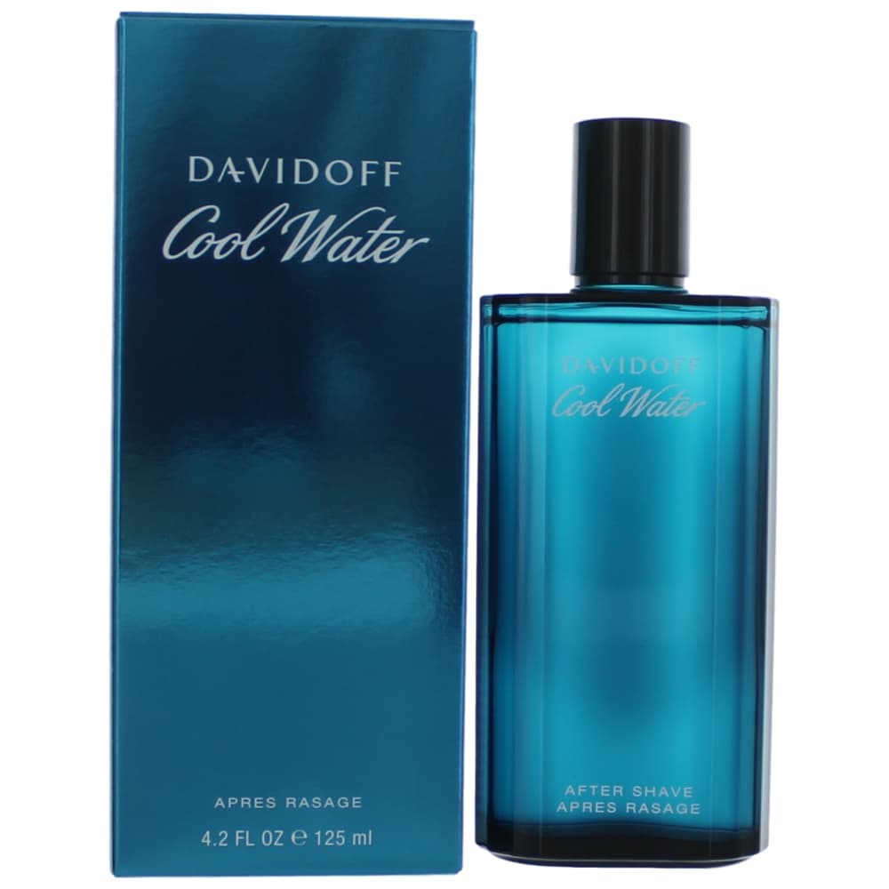 Cool Water by Davidoff, 4.2 oz After Shave Splash for Men - OleBella