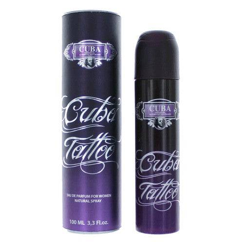 Cuba Tattoo by Cuba, 3.3 oz EDP Spray for Women - OleBella