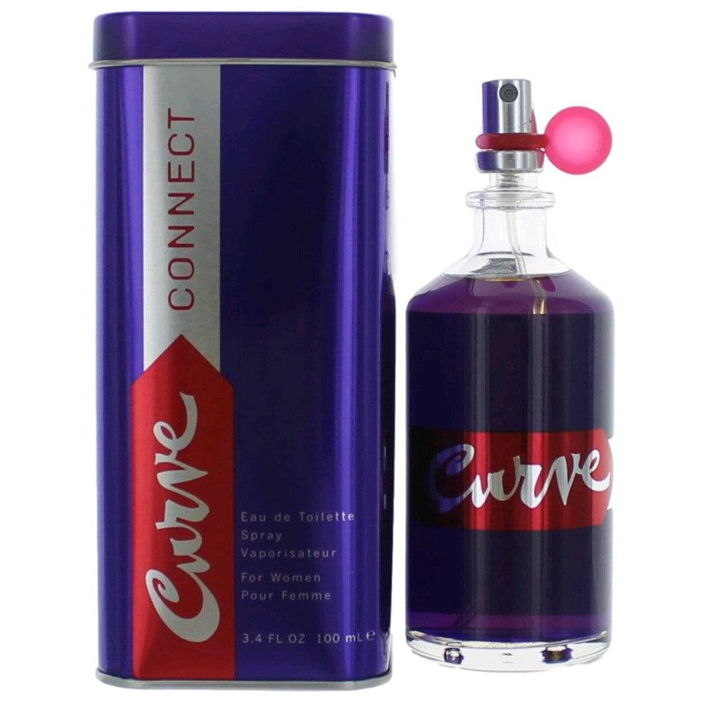 Curve Connect by Liz Claiborne, 3.4 oz EDT Spray for Women - OleBella