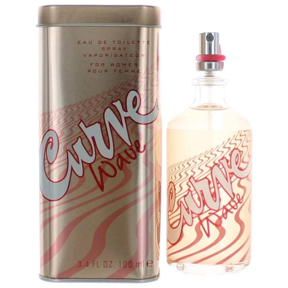 Curve Wave by Liz Claiborne, 3.4 oz EDT Spray for Women - OleBella