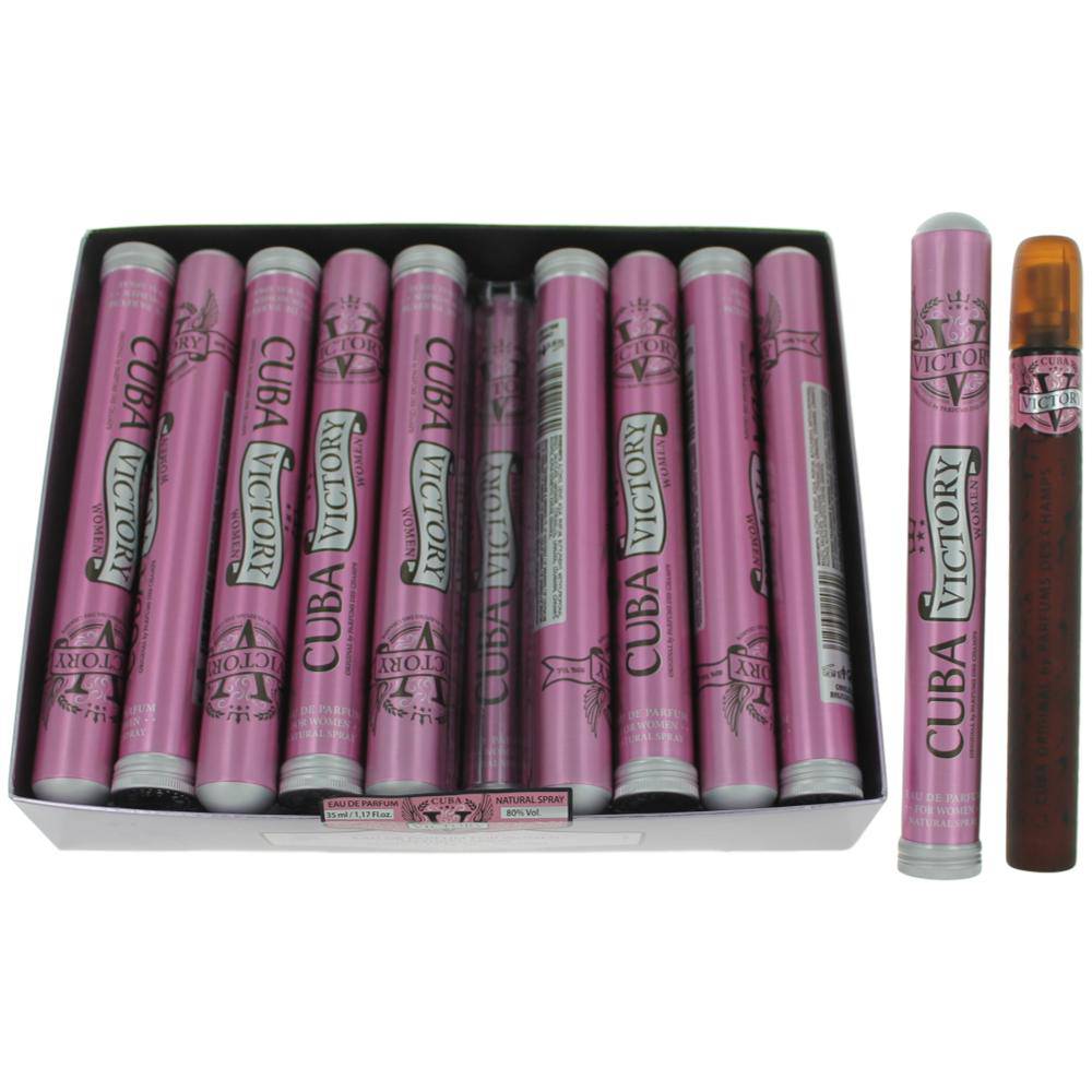 Cuba Victory by Cuba, 1.17 oz EDT Spray for Women Pack of 20 - OleBella