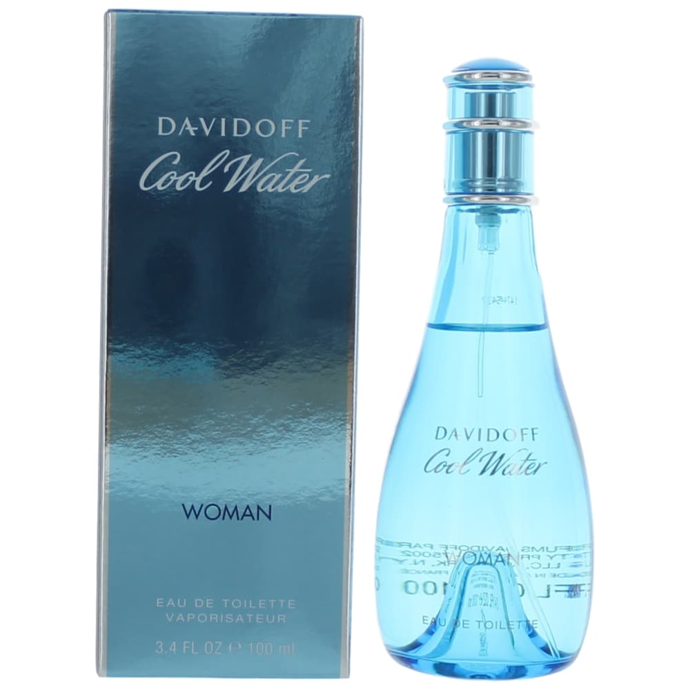 Cool Water by Davidoff, 3.4 oz EDT Spray for Women - OleBella