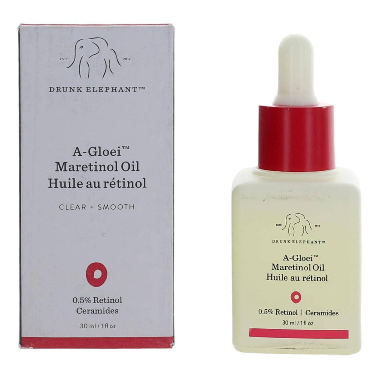 Drunk Elephant A-Gloei Maretinol Oil by Drunk Elephant, 1oz Retinol Oil - OleBella