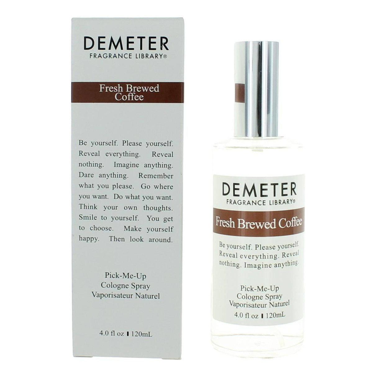 Fresh Brewed Coffee by Demeter, 4oz Pick-Me-Up Cologne Spray for Unisex - OleBella