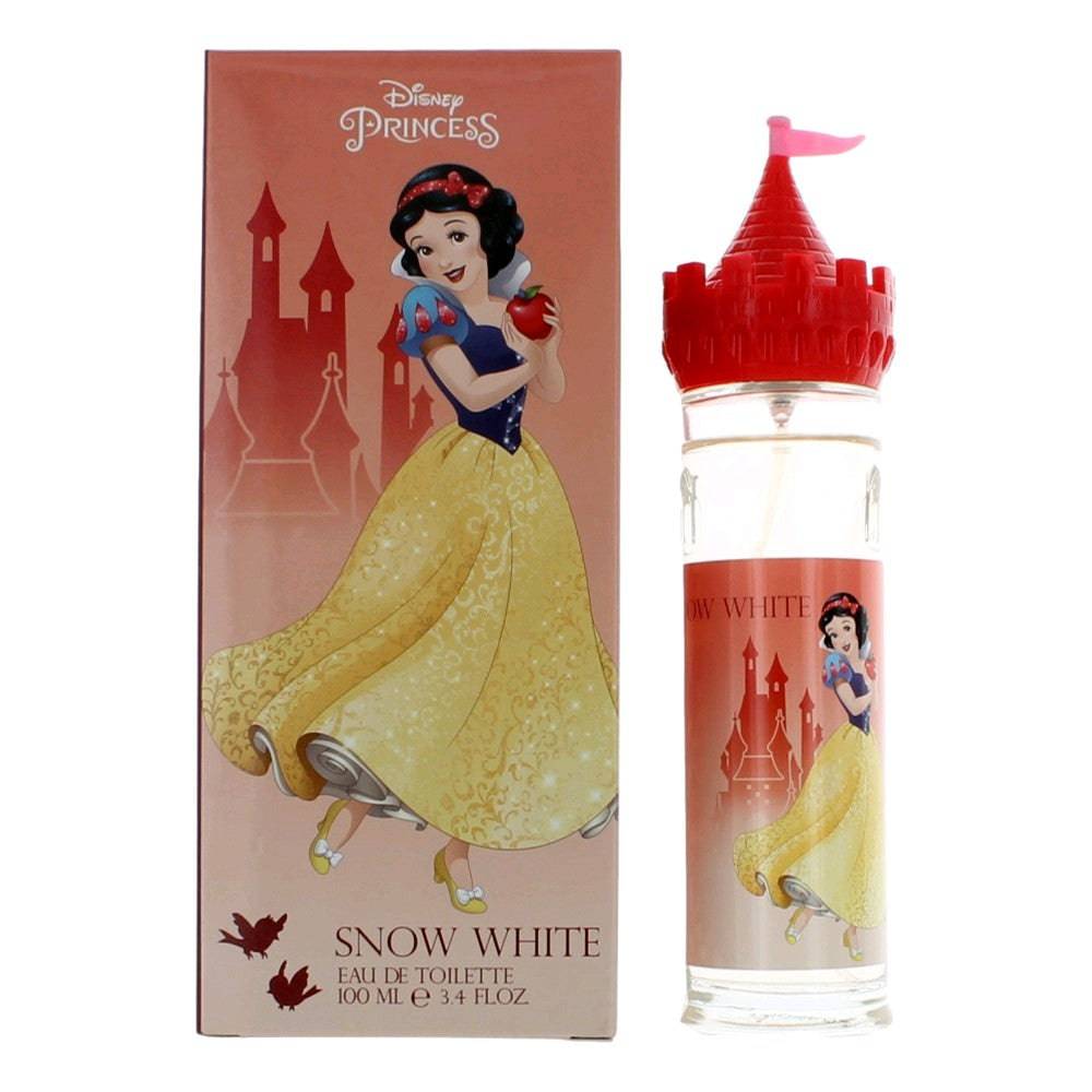 Disney Snow White Castle by Disney Princess, 3.4oz EDT Spray for Girls - OleBella