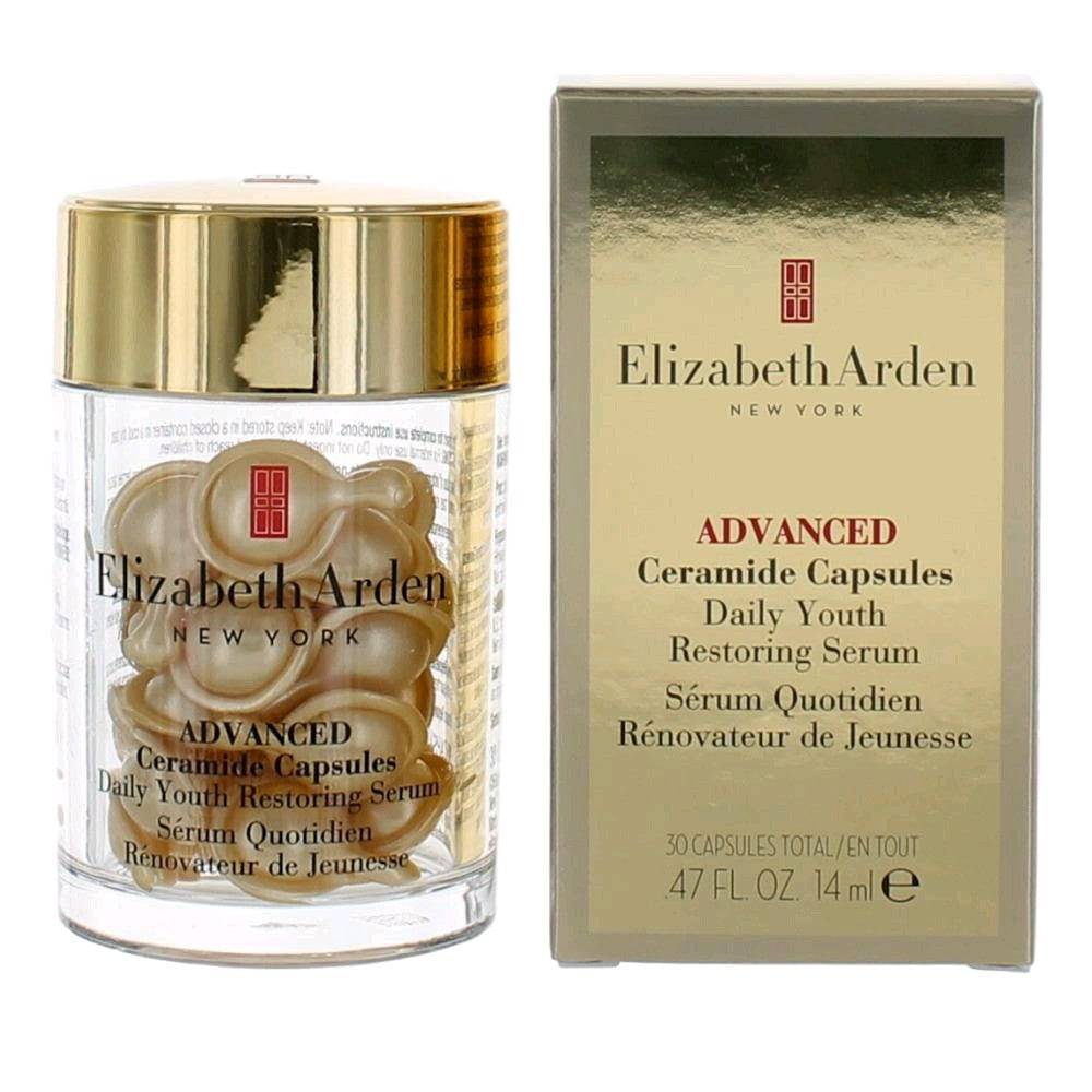 Ceramide by Elizabeth Arden, 30 Advanced Daily Youth Restoring Serum Capsules - OleBella