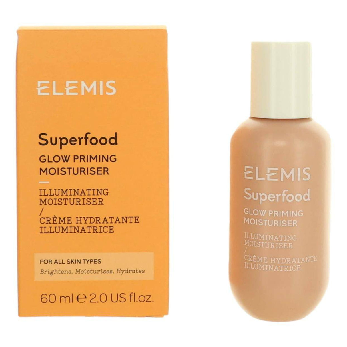 Elemis Superfood Glow Priming Moisturiser, 2oz Illuminating Moisturiser - OleBella