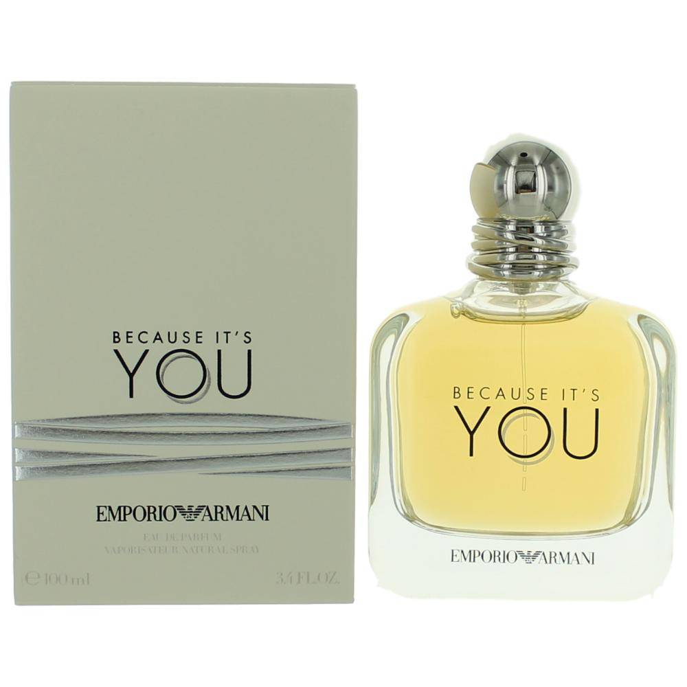 Because It's You by Emporio Armani, 3.4 oz EDP Spray for Women - OleBella