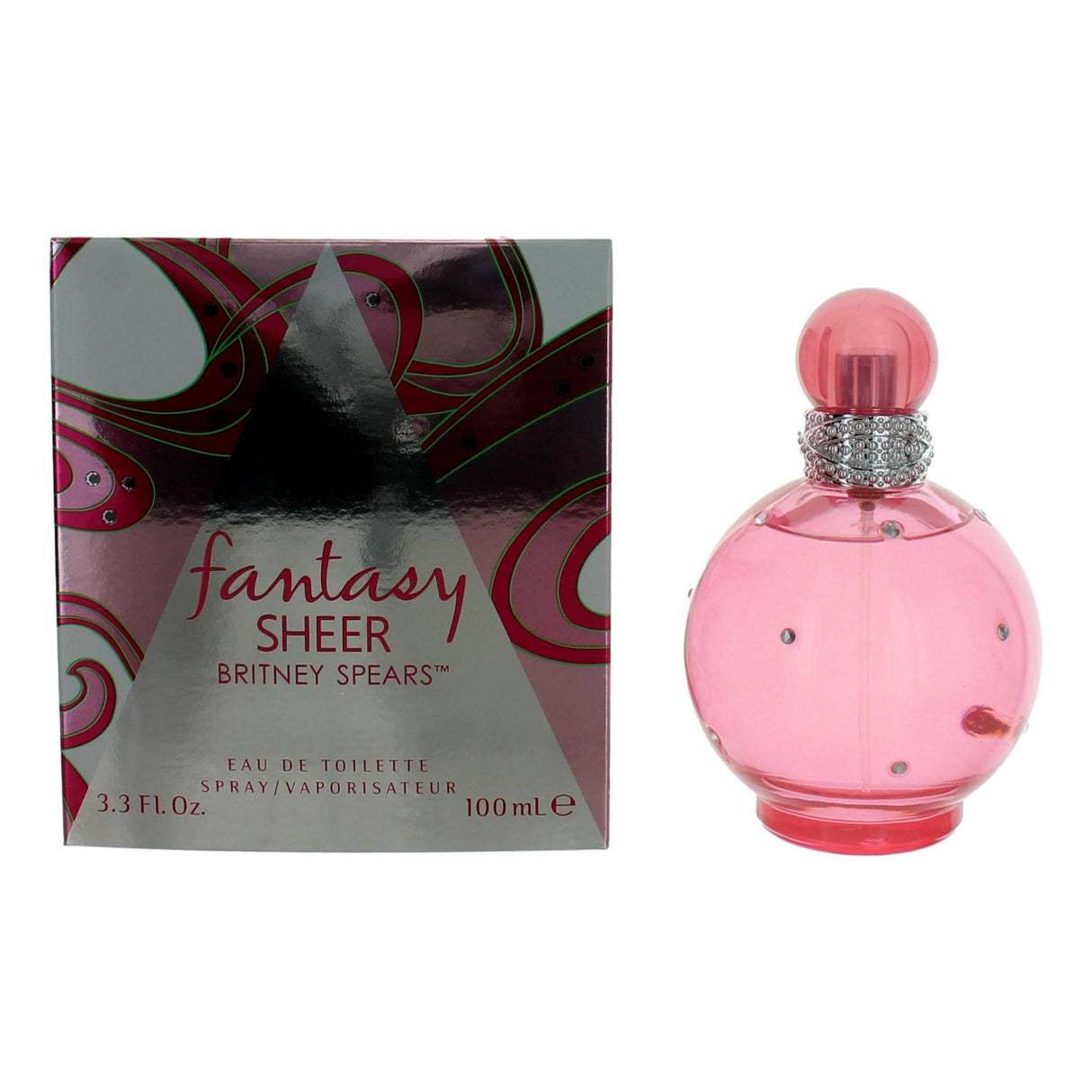 Fantasy Sheer by Britney Spears, 3.3 oz EDT Spray for Women - OleBella