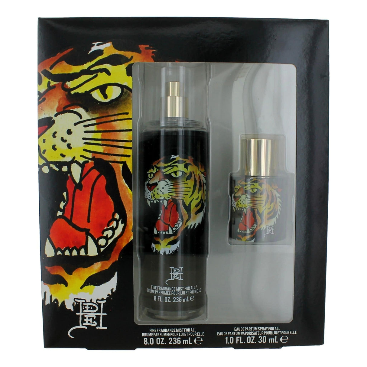 Ed Hardy Tiger Ink by Ed Hardy, 2 Piece Gift Set for Unisex - OleBella