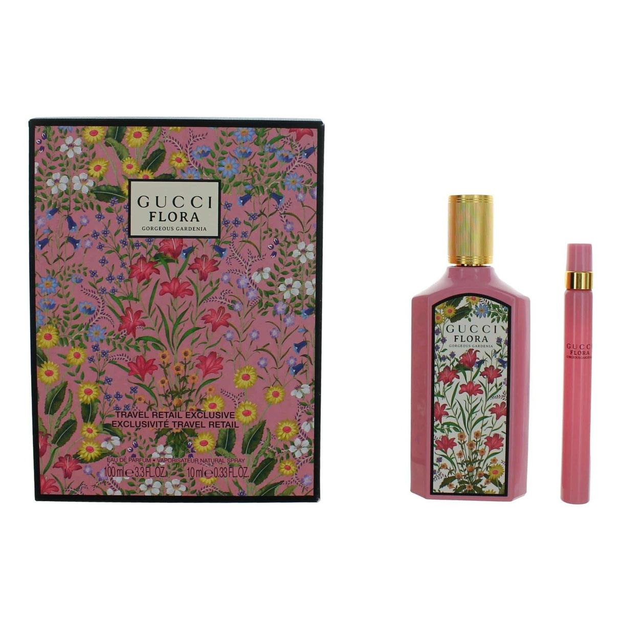Flora Gorgeous Gardenia by Gucci, 2 Piece Gift Set for Women - OleBella
