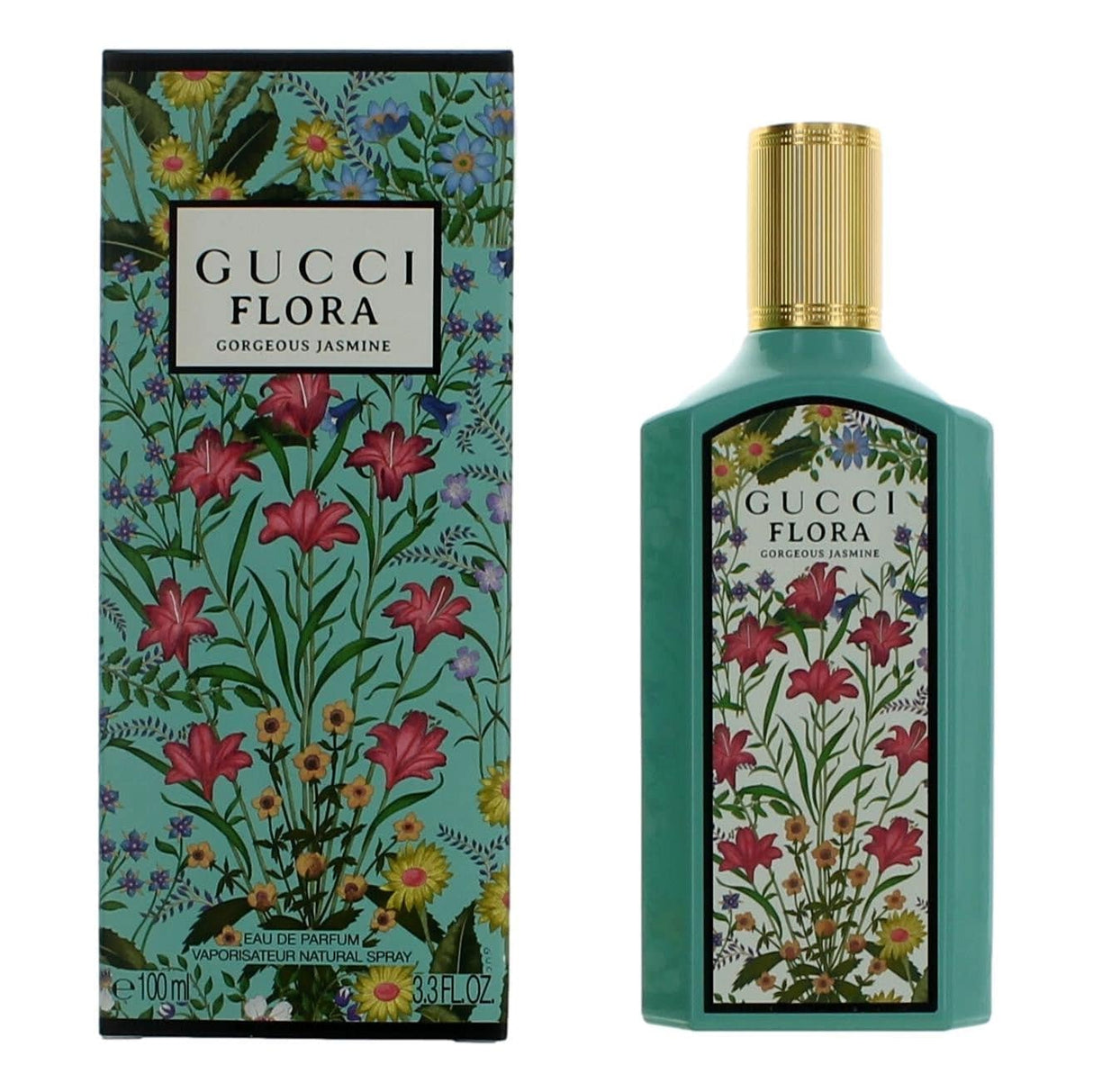 Flora Gorgeous Jasmine by Gucci, 3.3 oz EDP Spray for Women - OleBella