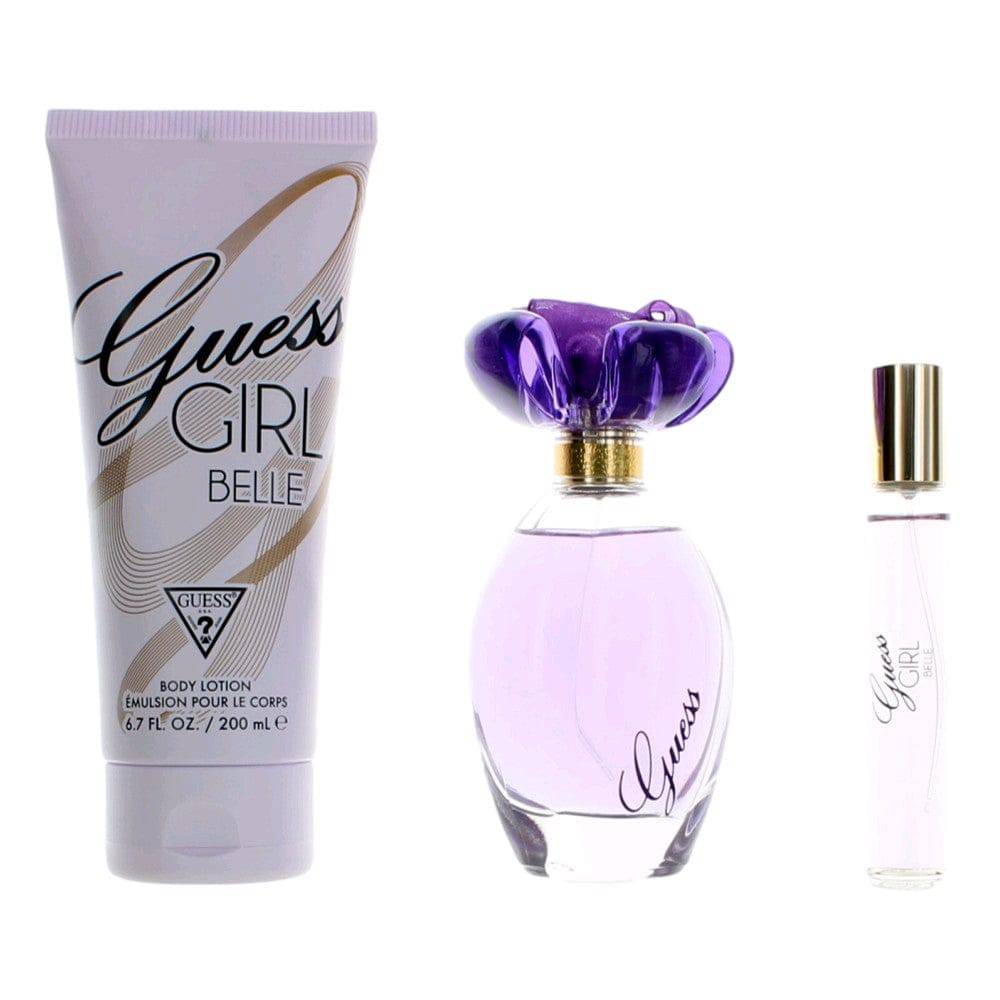 Guess Girl Belle by Guess, 3 Piece Gift Set for Women - OleBella