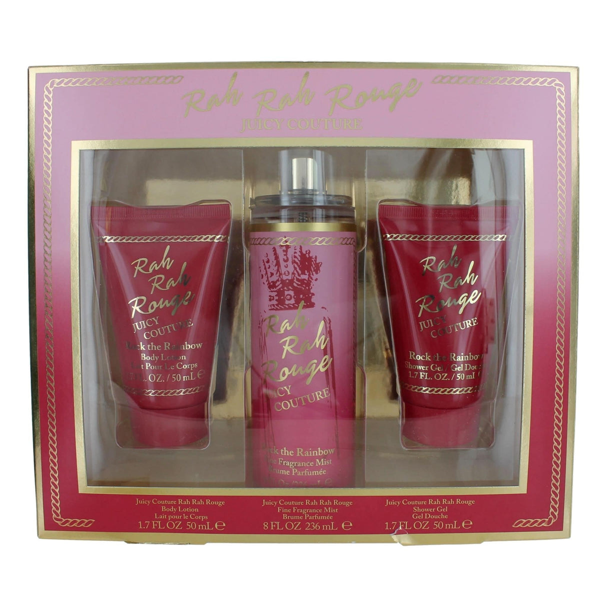 Rah Rah Rouge by Juicy Couture, 3 Piece Gift Set for Women - OleBella