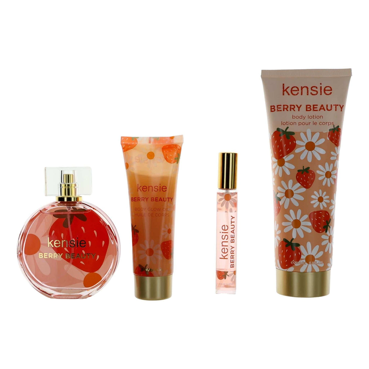 Kensie Berry Beauty by Kensie, 4 Piece Gift Set for Women - OleBella