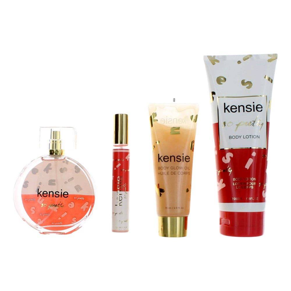 Kensie So Pretty by Kensie, 4 Piece Gift Set for Women - OleBella