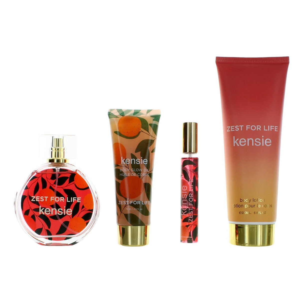 Kensie Zest For Life by Kensie, 4 Piece Gift Set for Women - OleBella