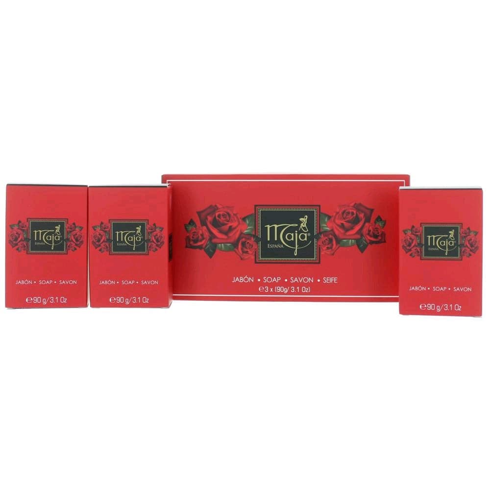 Maja by Maja, Pack of 3 Soaps x 3.1 oz Each for Women - OleBella