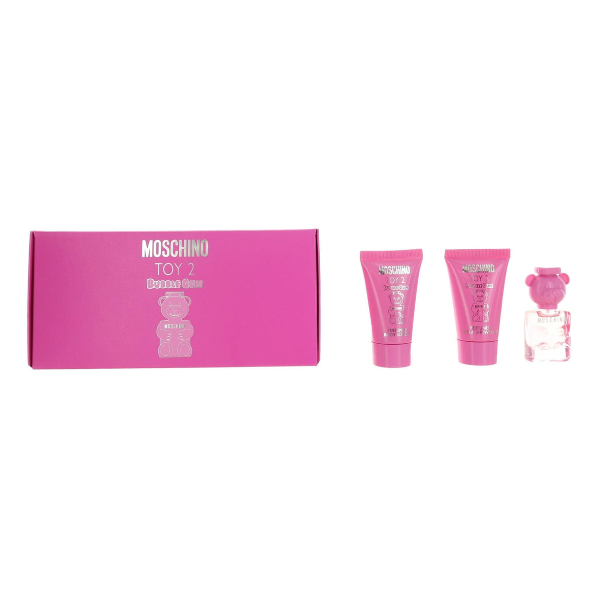 Moschino Toy 2 Bubble Gum by Moshino, 3 Piece Mini Set for Women - OleBella