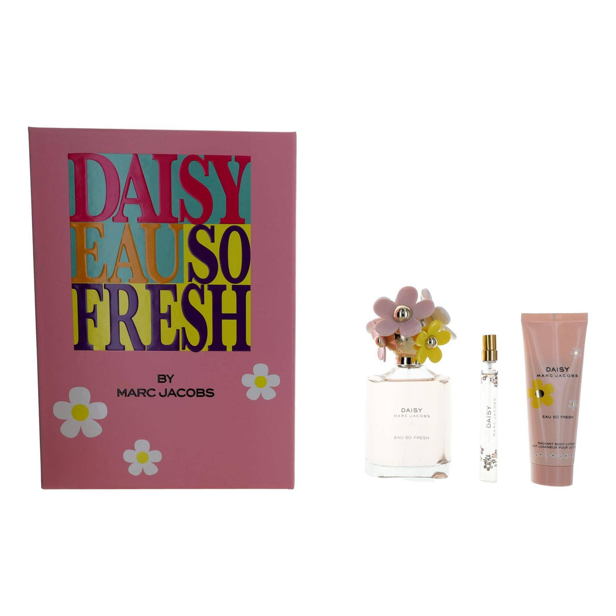 Daisy Eau So Fresh by Marc Jacobs, 3 Piece Gift Set for Women - OleBella