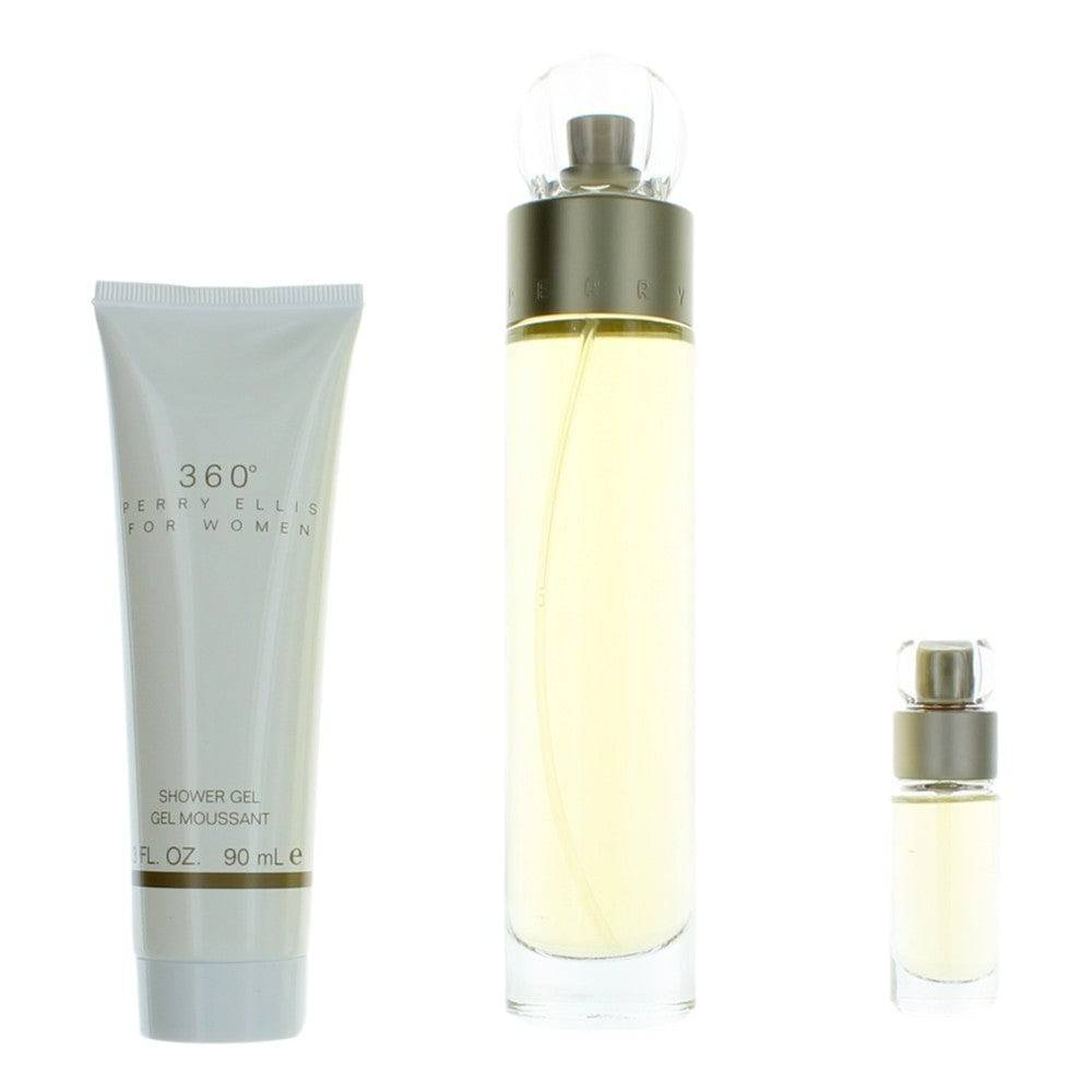 Perry Ellis 360 by Perry Ellis, 3 Piece Gift Set for Women - OleBella