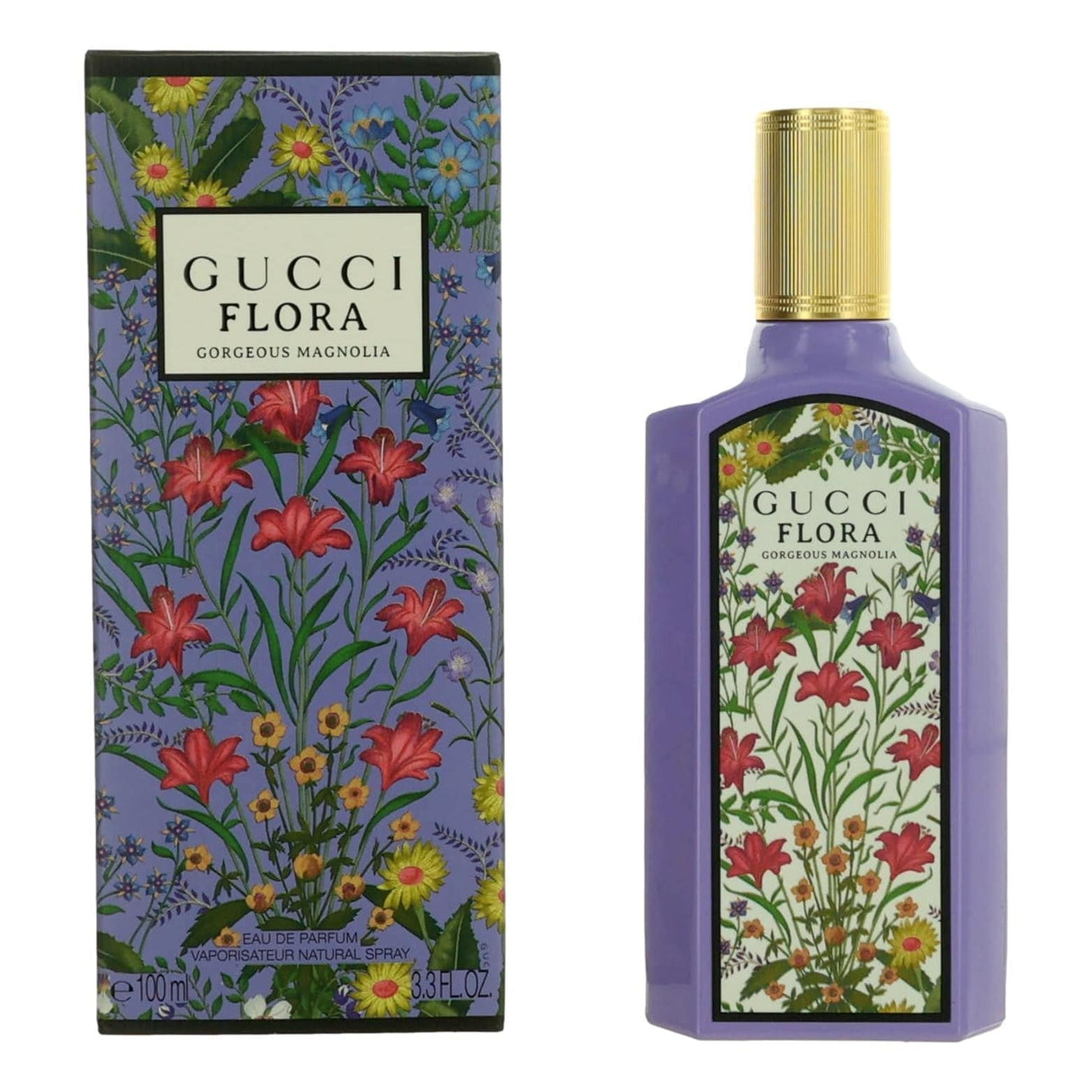Flora Gorgeous Magnolia by Gucci, 3.3 oz EDP Spray for Women - OleBella