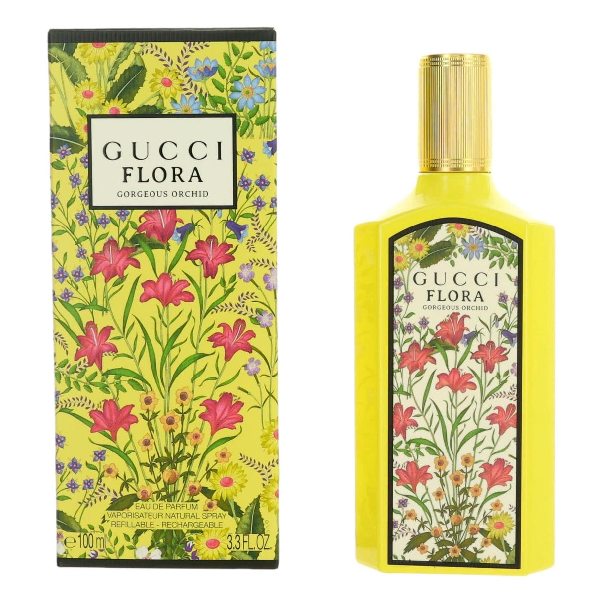 Flora Gorgeous Orchid by Gucci, 3.3 oz EDP Spray for Women - OleBella