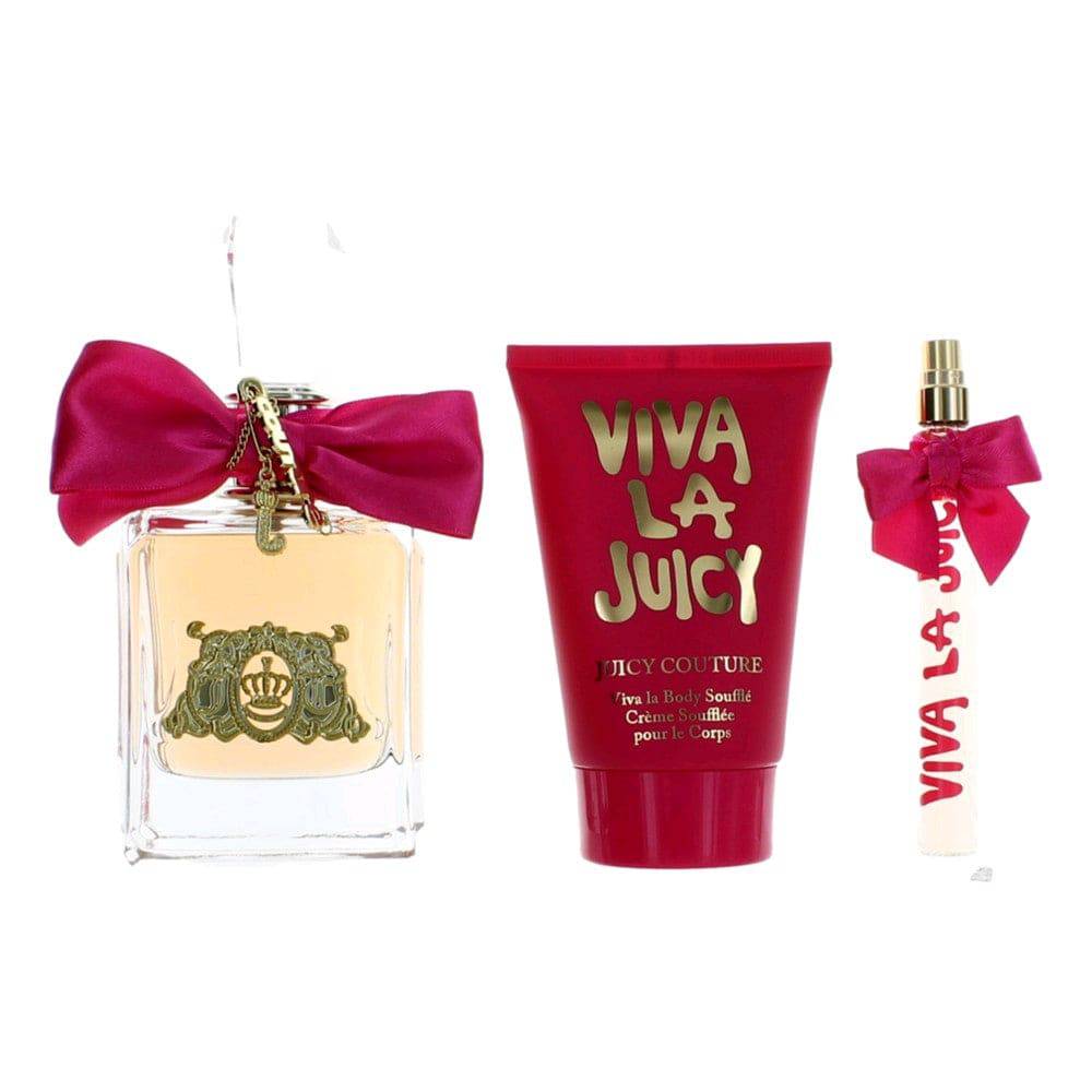 Viva La Juicy by Juicy Couture, 3 Piece Gift Set for Women - OleBella