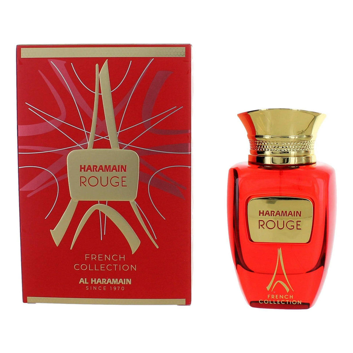 Haramain Rouge French Collection by Al Haramain, 3.3oz EDP Spray for Unisex - OleBella