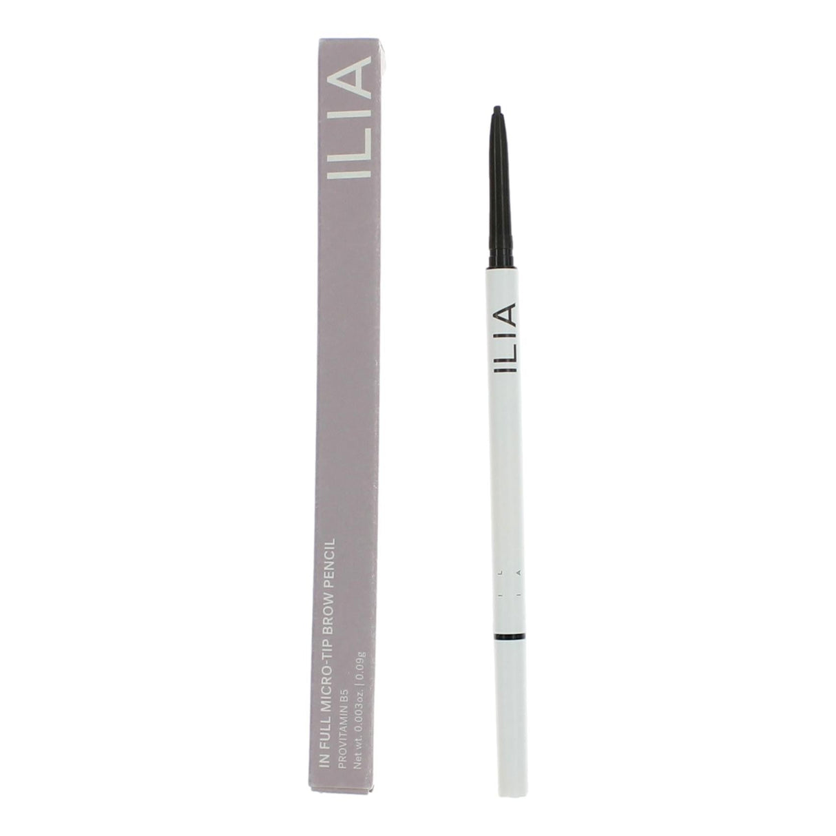 ILIA In Full Micro-Tip Brow Pencil by ILIA, .003 oz Eyebrow Pencil- Soft Black - OleBella