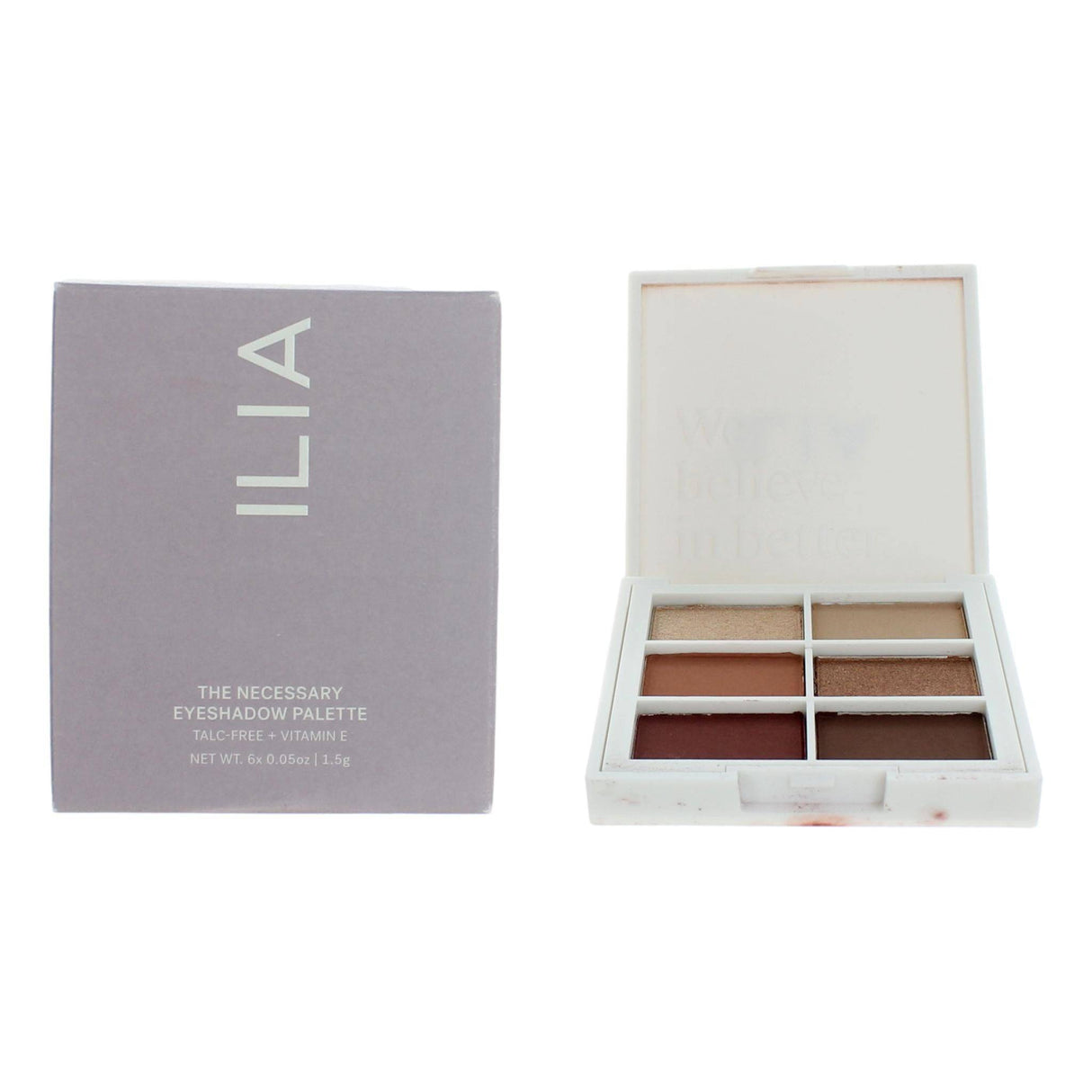 ILIA The Necessary Eyeshadow Palette, 6 Shade Eyeshadow Palette - Warm Nude - OleBella
