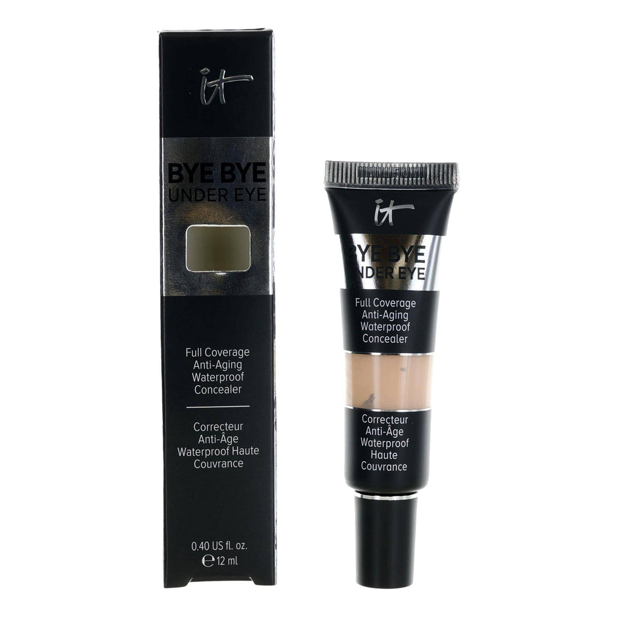 It Cosmetics Bye Bye Under Eye .4 Full Coverage Waterproof Concealer - 14.5 Light Buff - OleBella