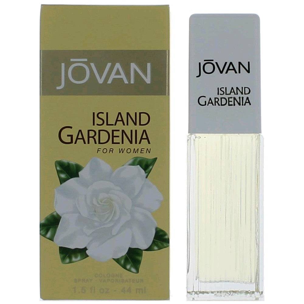 Jovan Island Gardenia by Coty, 1.5 oz Cologne Spray for Women - OleBella